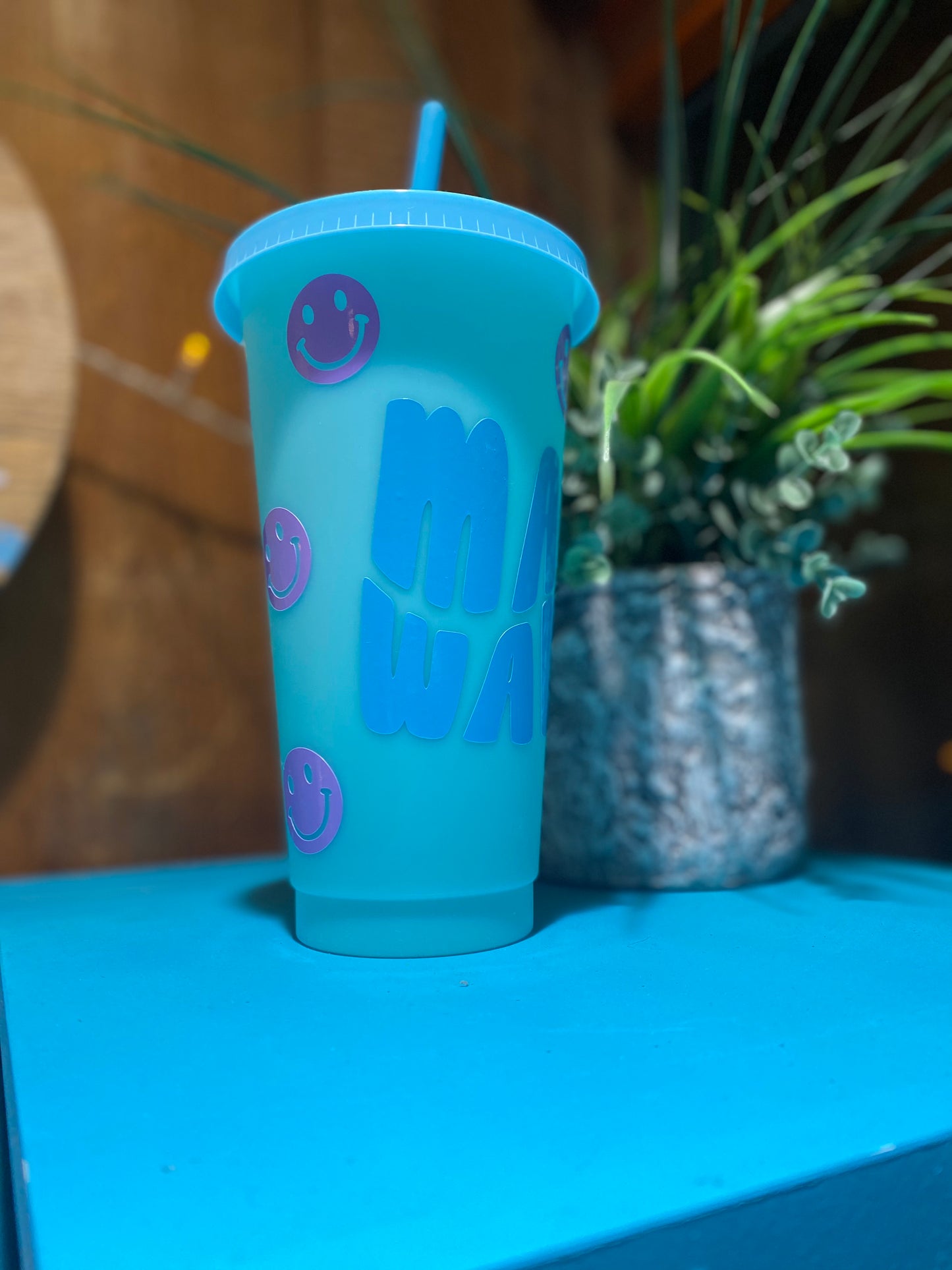 Personalized Custom made 24oz color changing cups