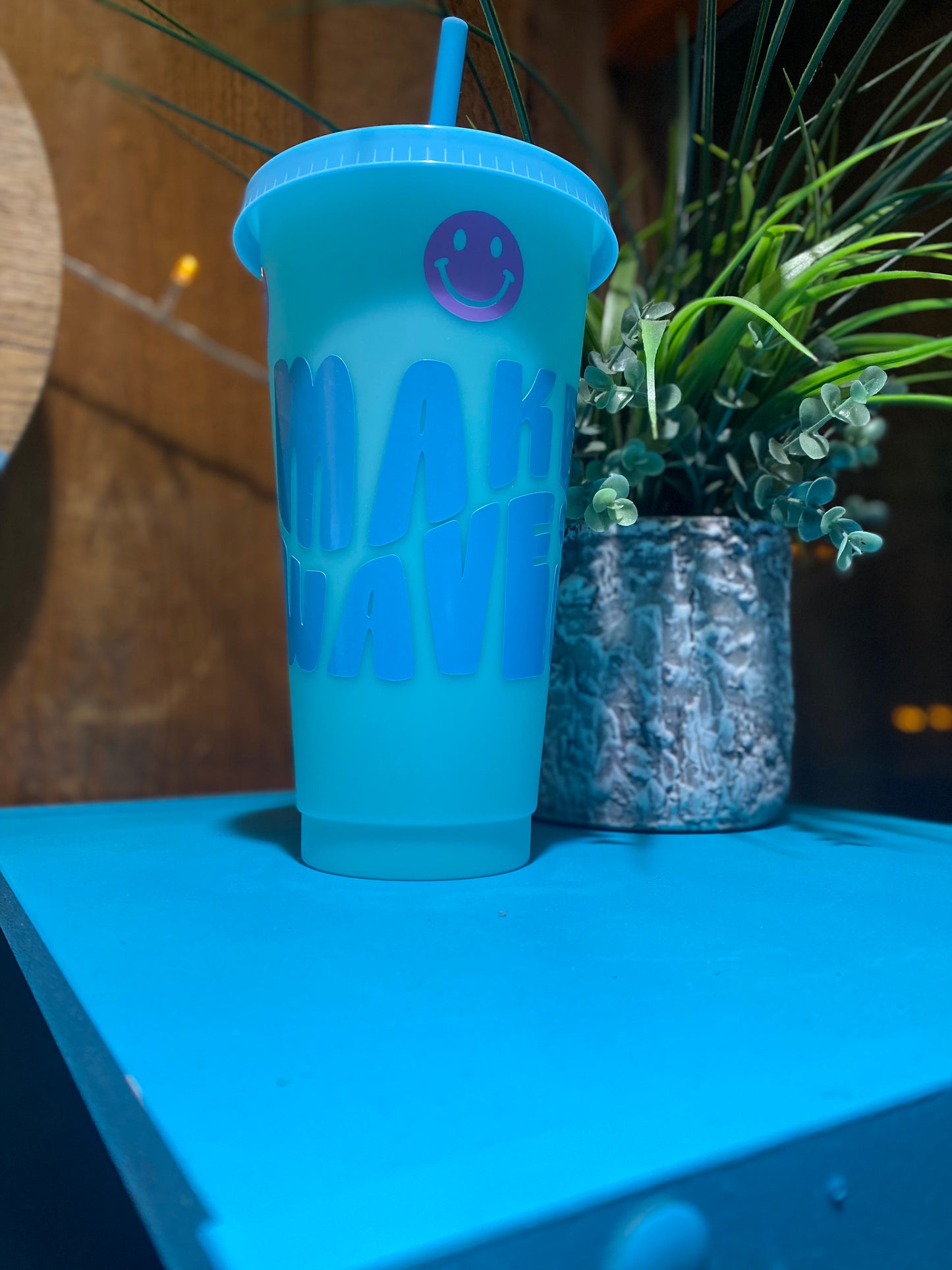 Personalized Custom made 24oz color changing cups